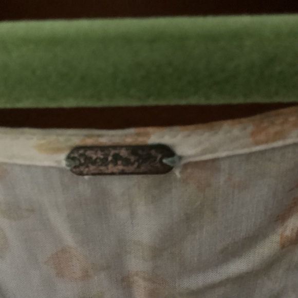 Free People Floral Ruffle Women's Top - Picture 4 of 7